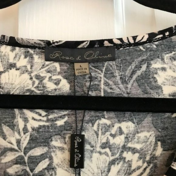 🆕 Floral tunic top NWT - Picture 2 of 7